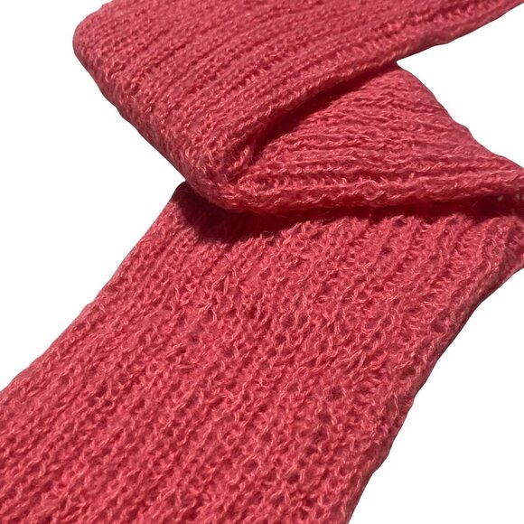 Pink Handmade Ultrasoft Scarf - Picture 4 of 4